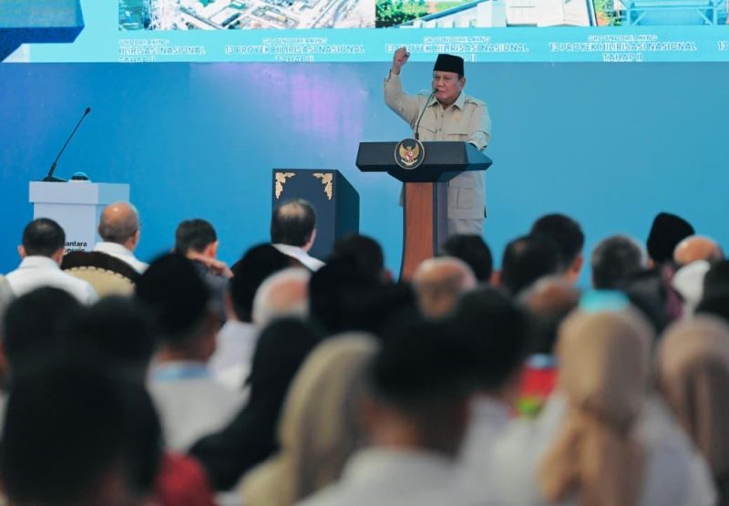 Presiden Prabowo Subianto. BPMI Setpres
