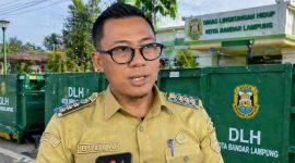 Pelaksana Harian (PLH) Dinas Lingkungan Hidup Kota Bandarlampung Budi Ardiyanto 