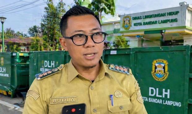 Pelaksana Harian (PLH) Dinas Lingkungan Hidup Kota Bandarlampung Budi Ardiyanto 