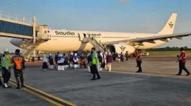Bandara Sultan Mahmud Badaruddin II Siap Layani Jemaah Haji Sumsel 2026.