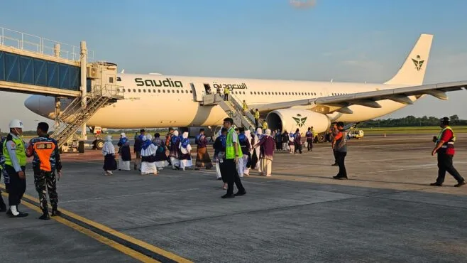 Bandara Sultan Mahmud Badaruddin II Siap Layani Jemaah Haji Sumsel 2026.