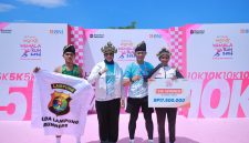 Edward Ariansyah berhasil meraih Juara 2 pada kategori 5K U20, sementara Meyda Angela sukses meraih Juara 5 pada kategori 5K Nasional Putri. ist