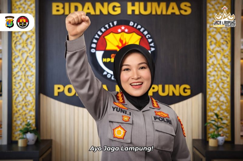 ​Kabid Humas Polda Lampung, Kombes Pol Yuni Iswandari Yuyun. ist