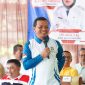  Bupati Pringsewu H. Riyanto Pamungkas di Acara Ngopi SERASI (Ngobrol Bareng Bupati Serap Aspirasi) Edisi ke-24 di Pekon Tanjung Dalam, Kecamatan Pagelaran, Jumat (24/4/2026).
