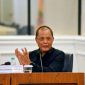 Anggota Komisi X DPR RI Juliyatmono saat menyampaikan penilaian terkait pelaksanaan Tes Kemampuan Akademik TKA 2026 pada kunjungan kerja spesifik ke Provinsi Lampung, Kamis 16/4/2026. Ia menilai visi TKA bagus namun persentase lolos masih kecil. (Foto: Humas DPR RI)