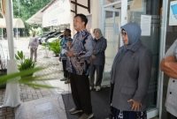 Pelaksanaan seleksi masuk program Pascasarjana Universitas Lampung Unila tahun akademik 2026/2027 di Gedung UPA Teknologi Informasi dan Komunikasi TIK, Kampus Bandar Lampung, Sabtu 18/4/2026. Sebanyak 593 peserta S-2 dan S-3 mengikuti seleksi CBT dan wawancara. (Foto: Humas Unila)
