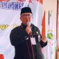 Agus Yusuf Ahmadi, S.H., M.H., C.Me., CLA. menyampaikan sambutan setelah terpilih secara aklamasi sebagai Ketua Umum DPP AKJII periode 2026-2031 dalam Rapat Anggota Luar Biasa AKJII di Hotel Pringgodani Tawangmangu, Karanganyar, Jawa Tengah, Sabtu 18 April 2026. (Foto: Dok. AKJII)