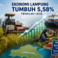 Keterangan foto: Ekonomi Lampung tumbuh 5,58 persen pada triwulan I 2026, didorong panen raya, aktivitas perdagangan, dan tingginya konsumsi saat Idulfitri. ilustrasi