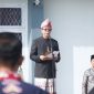 Rektor UIN Raden Intan Lampung, Prof. H. Wan Jamaluddin Z., M.Ag., Ph.D.,membacakan amanat Mendikdasmen pada Hardiknas 2026, Sabtu  (02/05/2026),