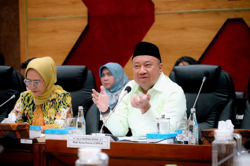 Wakil Ketua Komisi X DPR RI, Lalu Hadrian Irfani. Foto : ist