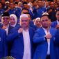 Ketua DPD PAN Kota Bandar Lampung yang baru dilantik, Dr. Ir. Firmansyah Y. Alfian, MBA., M.Sc.(Tengah).