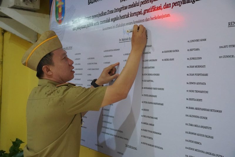 Sekdaprov Lampung Marindo Kurniawan. foto: ist