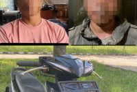 tersangka tindak pidana pencurian dengan pemberatan, HO (42) Warga Sinar Harapan Kecamatan Tanjung Raja Kabupaten Lampung Utara dan SE (43) Warga Desa Suko Sari Kecamatan Kalirejo Kabupaten Lampung Tengah. foto : Dok Humas Polres Tubaba.