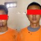 Kedua pelaku curanmor SNP (21), warga Kecamatan Gunung Pelindung, dan ORS (25), warga Desa Jabung, Lampung Timur. ist