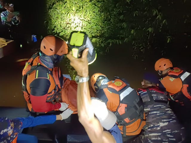 Korban berhasil ditemukan pada Minggu dini hari sekitar pukul 02.45 WIB di sekitar lokasi kejadian dalam kondisi meninggal dunia. foto:istimewa