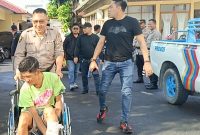 Pelaku berinisial AY (32), warga Kecamatan Sekampung Udik, Lampung Timur, ditangkap petugas pada Kamis (7/5/2026) dini hari. foto: istimewa