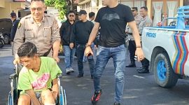 Pelaku berinisial AY (32), warga Kecamatan Sekampung Udik, Lampung Timur, ditangkap petugas pada Kamis (7/5/2026) dini hari. foto: istimewa