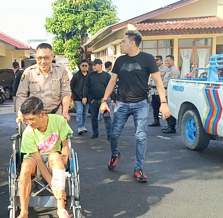 Pelaku berinisial AY (32), warga Kecamatan Sekampung Udik, Lampung Timur, ditangkap petugas pada Kamis (7/5/2026) dini hari. foto: istimewa