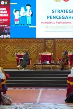 Disdikbud Lampung dan Densus 88 Perkuat Wawasan Kebangsaan Pelajar Cegah Radikalisme