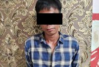 HJ (33),Pelaku pencurian handphone di area kolam pemancingan Rabu (13/5/2026).