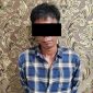 HJ (33),Pelaku pencurian handphone di area kolam pemancingan Rabu (13/5/2026).