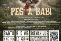 FILM - Poster Diskusi Pesta Babi. ist