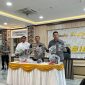 Kapolda Lampung, Helfi Assegaf saat Konferensi pers di Siger Lounge Polda Lampung, Jumat, 15 Mei 2026.