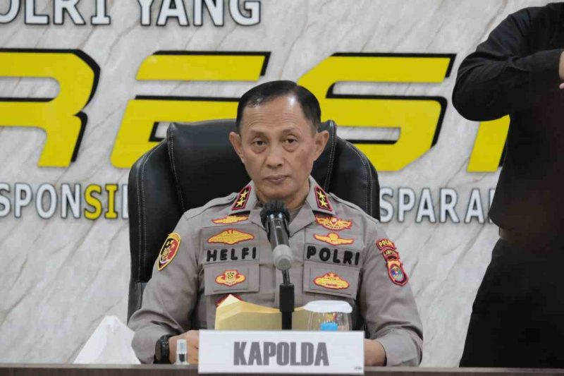 Kapolda Lampung Irjen Pol Helfi Assegaf./ ist
