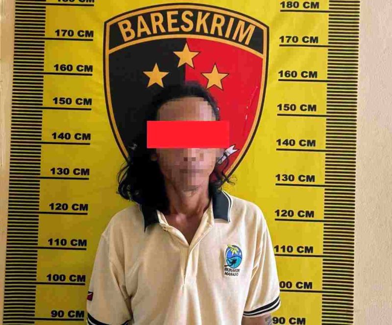 Tersangka Pelaku Pencabulan, YI (41), warga Kecamatan Sukarame. / istimewa