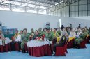 Sekretaris Daerah Provinsi Lampung, Marindo Kurniawan, saat mengikuti prosesi peresmian operasionalisasi 1.061 Koperasi Desa/Kelurahan Merah Putih oleh Presiden Republik Indonesia Prabowo Subianto yang dipusatkan di Kabupaten Nganjuk, Sabtu (16/5/2026). / istimewa