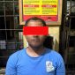 MRP (21), pelaku pembuat laporan palsu dibegal di Bandar Lampung, saat diamankan Polresta Bandar Lampung, Kamis (14/5/2026). ist