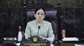 Ketua DPR RI, Puan Maharani, dalam Rapat Paripurna DPR RI ke-19 Masa Persidangan V Tahun Sidang 2025-2026, di Gedung DPR, Kompleks Parlemen, Senayan, Jakarta, Rabu (20/5/2026). Foto: Munchen/Karisma/Parlementria