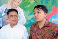 Viqky Anaz Astono (kiri) bersama Managing Partner Bumi Adil Law Firm M. Rian Ali Akbar, S.H.,M.H.,CPLA.,CPM (kanan) usai mengambil Surat Pemberitahuan Perkembangan Hasil Penyidikan (SP2HP) terkait laporan dugaan penipuan dan penggelapan dana investasi franchise kedai kopi Rp685 juta di Mapolda Lampung, Jumat (22/5/2026).
