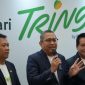 Pejabat PT Pegadaian memberikan keterangan pers terkait kinerja perusahaan dan penguatan layanan aplikasi Tring! by Pegadaian di Jakarta, Rabu (21/5/2026)