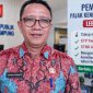 Kepala BPPRD Kota Bandar Lampung Yusnadi Ferianto di Mal Pelayanan Publik. Mulai 1 Mei 2026, bayar pajak kendaraan tak perlu KTP pemilik lama. Cukup KTP baru, STNK asli, dan surat pernyataan. foto: ist