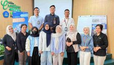 Peserta kuliah umum Pegadaian Unila berfoto bersama di Gade Creative Lounge Universitas Lampung, Mei 2026.