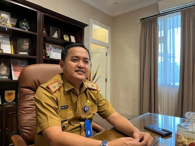 Kepala Dinas Pendidikan dan Kebudayaan Provinsi Lampung, Thomas Amirico.