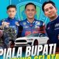 Poster ajang Piala Bupati Drag Race Tugu Putri Kabupaten Lampung Selatan tahun 2026. Event otomotif ini menampilkan balap motor dan mobil, didukung oleh Pemerintah Kabupaten Lampung Selatan. foto: Yudi