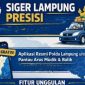 Ilustrasi aplikasi Siger Lampung Presisi milik Polda Lampung yang dapat digunakan masyarakat untuk memantau arus mudik dan kondisi lalu lintas real time saat libur panjang Iduladha-Waisak 2026.
