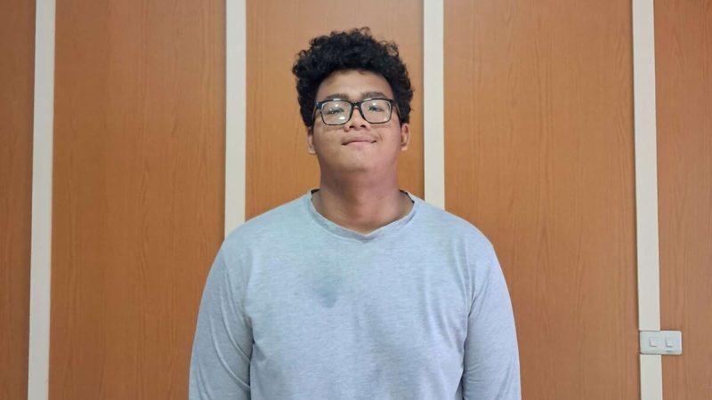 I Wayan Keyla Pramana, alumni SMAN 14 Bandar Lampung yang tolak IAIN Langsa dan pilih kuliah Manajemen IIB Darmajaya.