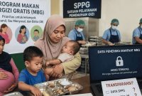 Kelompok ibu hamil, ibu menyusui, dan balita 3B jadi prioritas Program Makan Bergizi Gratis MBG. Namun data penerima manfaat dan SPPG pelanggar masih terkunci dan menunggu keputusan pemerintah pusat. Foto: Ilustrasi Proyeksi.id