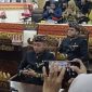 Momen Anggota DPRD Kota Bandar Lampung Fraksi Golkar Hendra Feriza saat sidang paripurna HUT ke-344 Bandar Lampung di Ruang Rapat DPRD, Rabu 17/6/2026. Foto: Dok. Istimewa