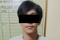 Terduga pelaku inisial HA 25 tahun warga Bandar Lampung yang diamankan Team Tekab 308 Presisi Polsek Seputih Banyak saat penggerebekan kontrakan di Kampung Setia Bakti, Rabu 3 Juni 2026. Dari lokasi disita sabu 0,14 gram.