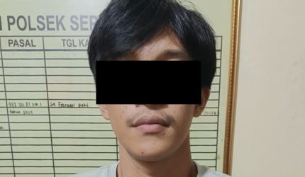 terduga pelaku sabu seputih banyak polsek lampung tengah 2026