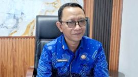 Kepala Bapenda Kota Bandar Lampung Yusnadi Ferianto saat mengumumkan program amnesti PBB 2026. Denda PBB 1992-2025 dihapus, rumah pajak Rp150 ribu dibebaskan. 