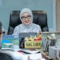Wakil Gubernur Lampung Jihan Nurlela memimpin rapat penyempurnaan Lampung In versi 2 di Ruang Kerja Wagub Kantor Gubernur Lampung, Jumat 19 Juni 2026. Wagub menegaskan pentingnya single owner dan SLA terukur untuk percepat respons pengaduan masyarakat.
