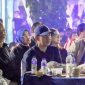 Sekretaris Daerah Provinsi Lampung Marindo Kurniawan bersama jajaran Forkopimda dan tamu undangan mengikuti nonton bareng nobar pertandingan Piala Dunia di PKOR Way Halim, Bandar Lampung, Sabtu 21/6/2026. PROYEKSI.ID Foto: Pemprov Lampung.