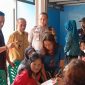 Camat Way Halim Darwono meninjau pelaksanaan Cek Kesehatan Gratis (CKG) serentak di RT 01 Kelurahan Jagabaya III, Kecamatan Way Halim, Selasa (30/6/2026).