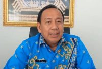 Erwin, Kepala Dinas Perdagangan Kota Bandar Lampung sekaligus Ketua Panitia Bandar Lampung Expo 2026 saat menyampaikan bahwa persiapan acara sudah mencapai 80 persen. Bandar Lampung Expo 2026 akan digelar 18-24 Juli di Graha Mandala Alam. FOTO: PROYEKSI.ID`