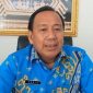 Erwin, Kepala Dinas Perdagangan Kota Bandar Lampung sekaligus Ketua Panitia Bandar Lampung Expo 2026 saat menyampaikan bahwa persiapan acara sudah mencapai 80 persen. Bandar Lampung Expo 2026 akan digelar 18-24 Juli di Graha Mandala Alam. FOTO: PROYEKSI.ID`